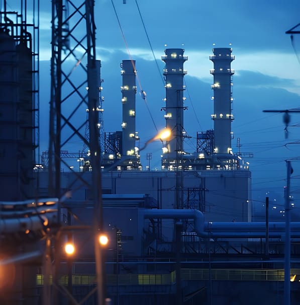 petrochemical factory